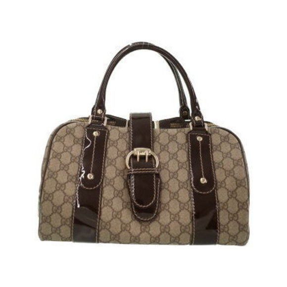 Gucci GG Supreme Boston Bag Handbag - Picture 1 of 8